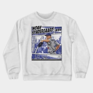 Noah Syndergaard Los Angeles D Comic Crewneck Sweatshirt